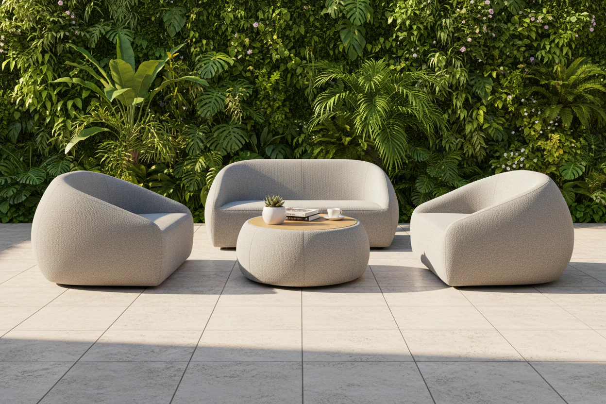 Oasis Outdoor Lounge Set - Image 2