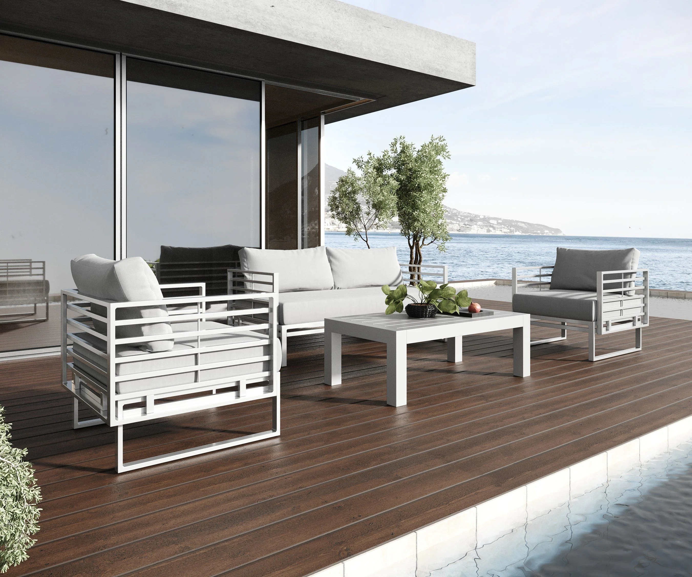 Urban Harmony-Modern Tranquility Outdoor Collection - Image 4